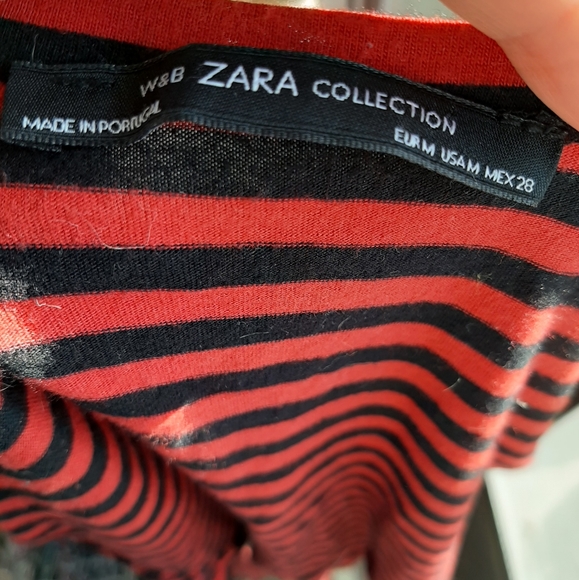 Zara Cropped Long Sleeve Top - Picture 3 of 3